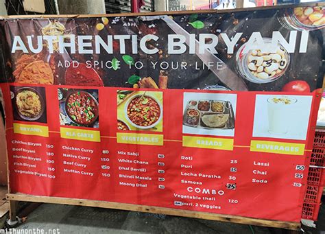 biryani manila|Menu .